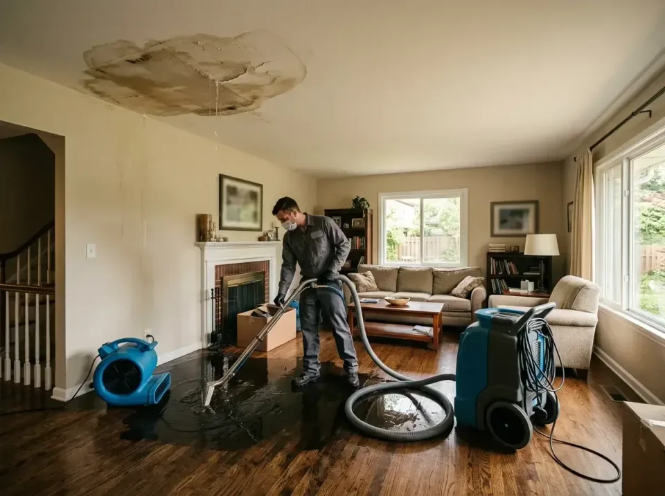 attic-pipe-burst-ceiling-drip-008 — frequently asked questions, Water Damage Restoration & Carpet Care in Rosemont, PA